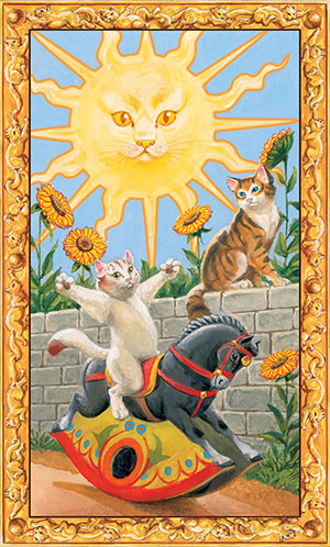 白猫タロット｜太陽