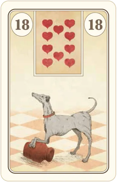 ルノルマンカード｜犬DOG